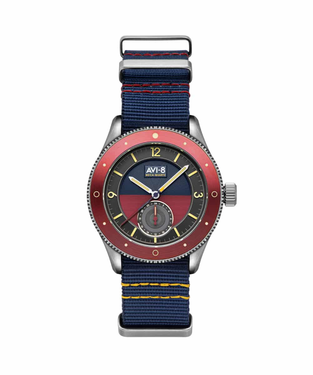 AVI-8 Watch Flyboy Airmaster Sector Blue AV-4112-04