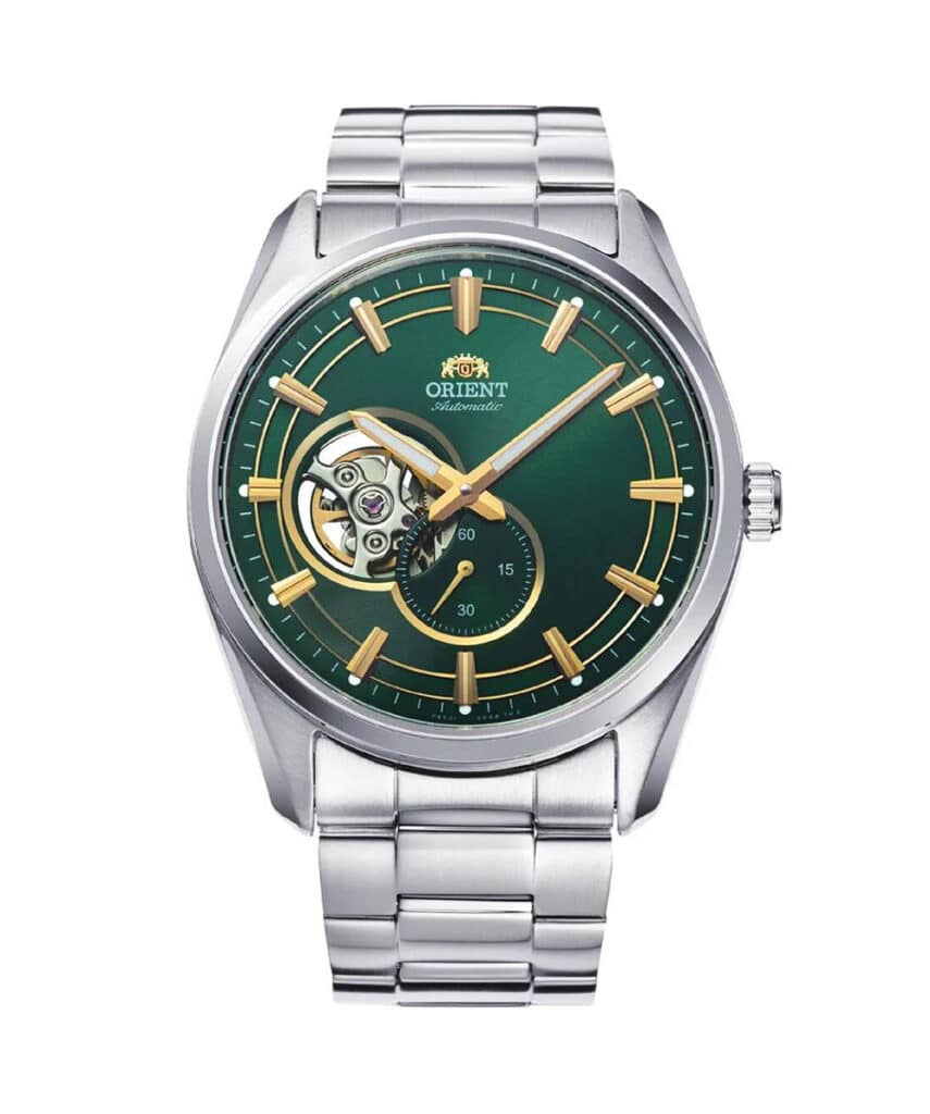 Orient Watch Contemporary Open Heart Green RA-AR0008E