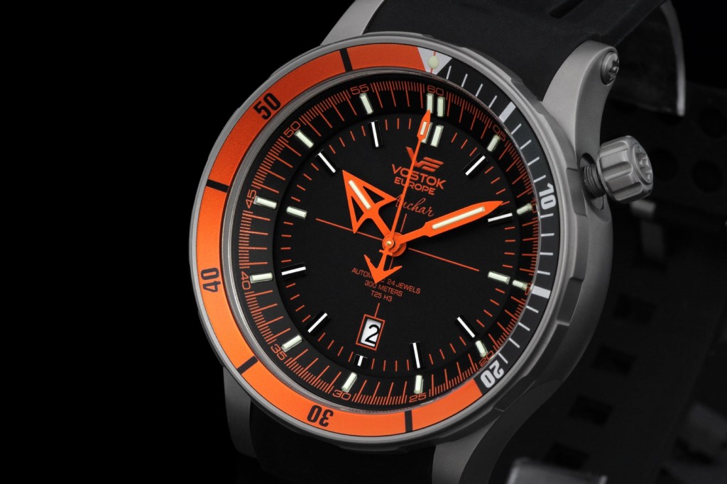 VOSTOK-EUROPE Anchar Submarine Titanium 5107173