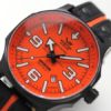 north pole day and night orange