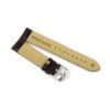 bracelet marron montre cuir
