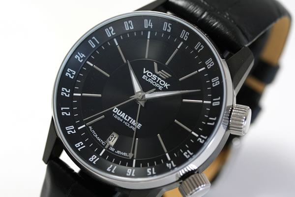 VOSTOK-EUROPE GAZ 14 LIMOUSINE DUALTIME BLACK