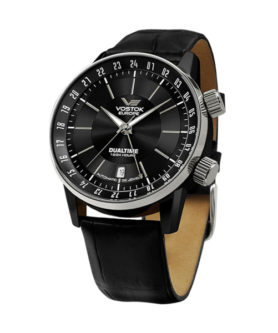VOSTOK-EUROPE GAZ 14 LIMOUSINE DUALTIME BLACK