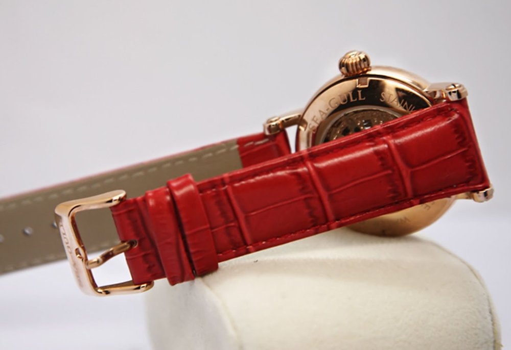 Seagull Skeleton Rose Gold Automatic