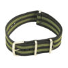 Nylon Nato Noir Khaki Vert Black Green Khaki