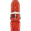HIRSCH VISCOUNT ALLIGATOR RED