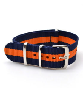 NATO NYLON BLUE ORANGE BLUE