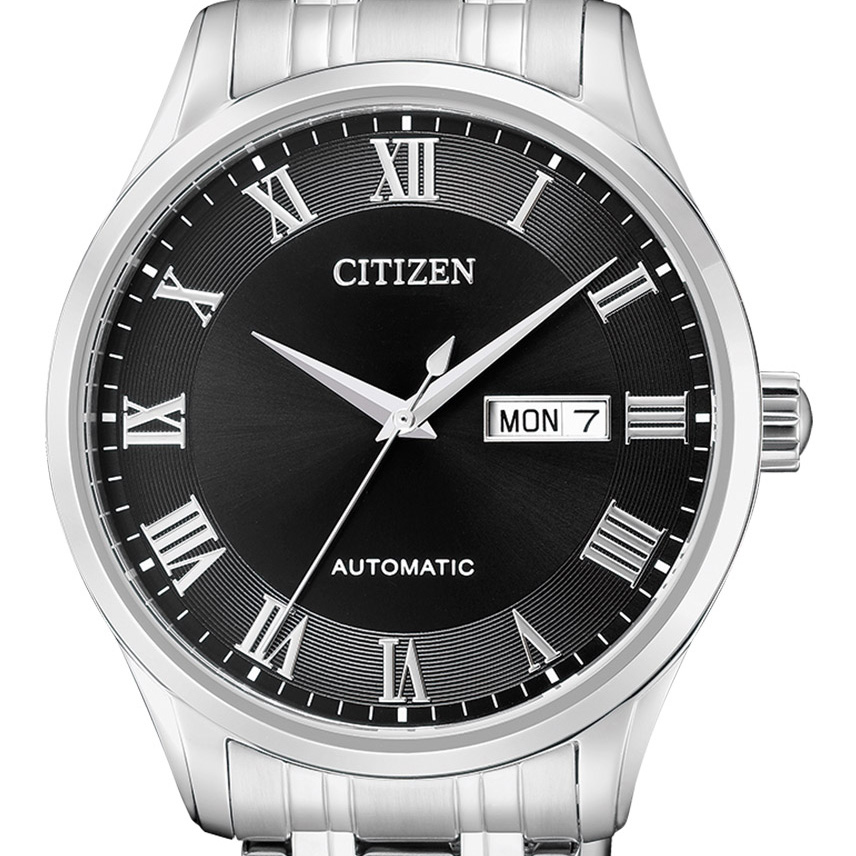 CITIZEN DEEP BLACK ROMAN NUMERAL FR608380B