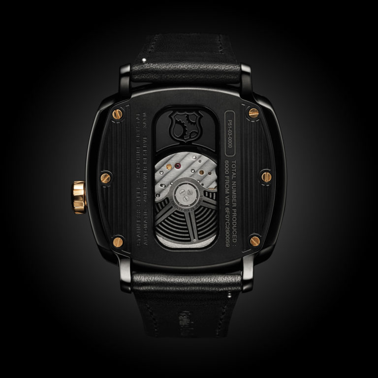 Montre automatique REC Noir Or 1 Montre automatique REC Noir Or 1