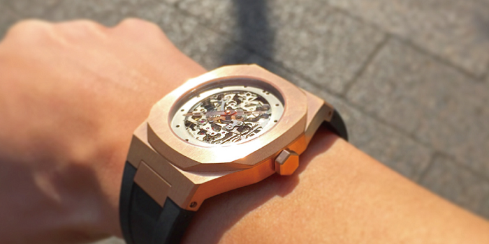 d1 milano skeleton gold