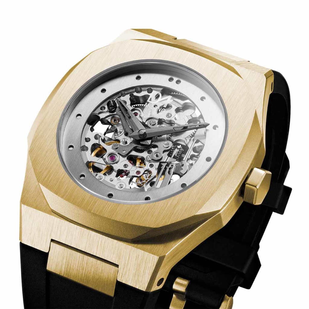 d1 milano skeleton gold