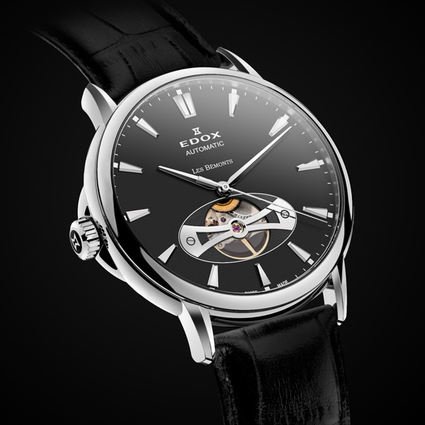 Edox Les Bémonts Open Vision Blue 85021 3 NIN