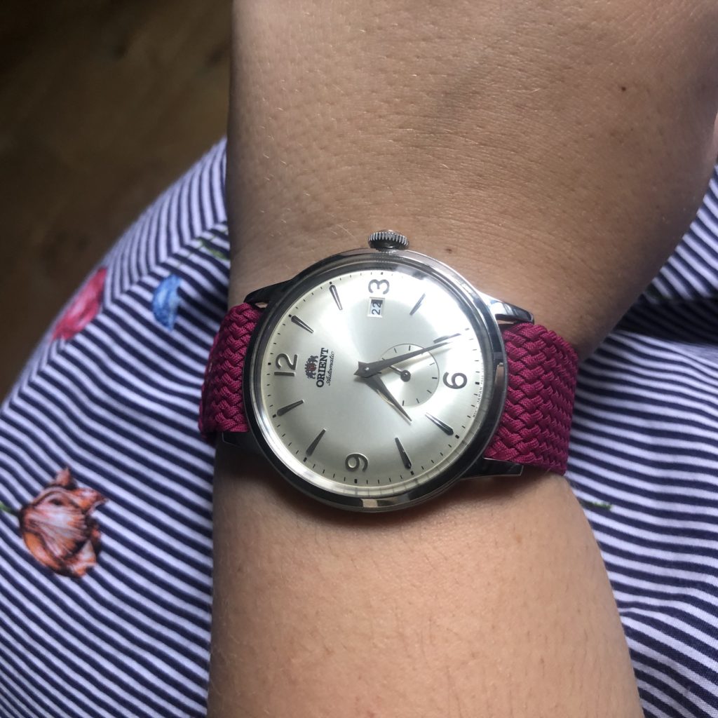 bambino small seconds champagne