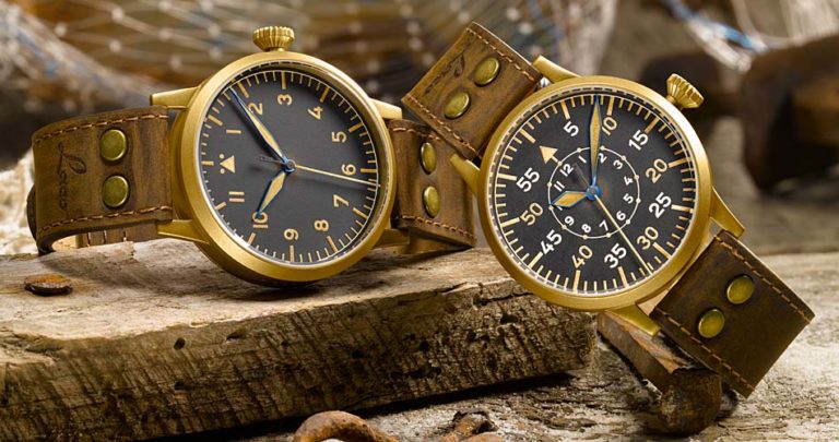 LACO ORIGINAL FRIEDRICHSHAFEN BRONZE 45 automatic watch 862086