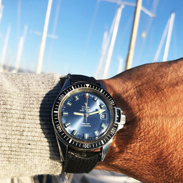 Yema Superman Blue Lagoon Steel - Automatic YMHF1557A