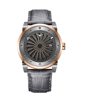 ZINVO WATCH BLADE FUSION GRAY LEATHER