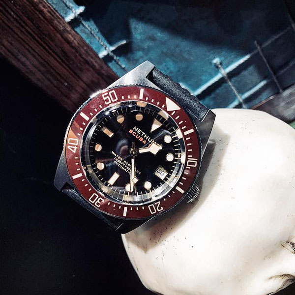 Nethuns Scuba 500 SS521 Steel automatic watches divers