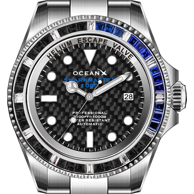 OceanX Sharkmaster1000Steel SMS1042LTDEdition 2 OceanX Sharkmaster1000Steel SMS1042LTDEdition 2