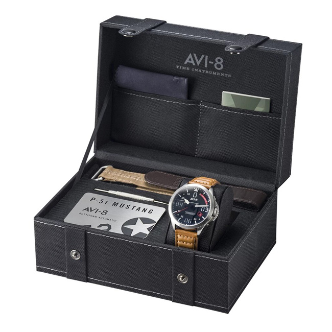 AVI-8 Mustang P-51 Bottisham AV-4069-01 - automatic watches