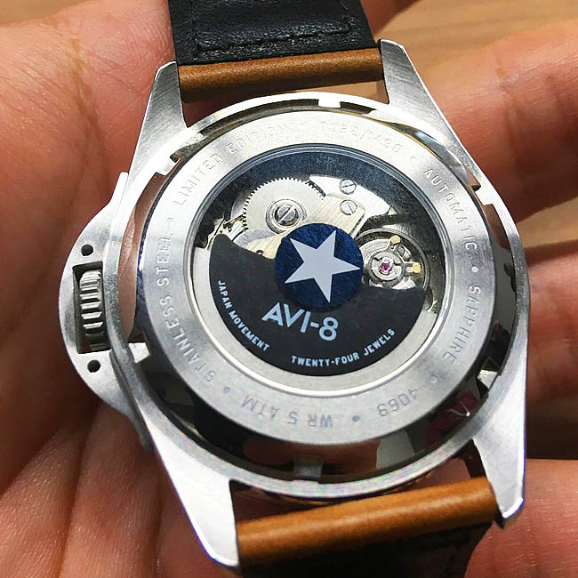 AVI-8 Mustang P-51 Bottisham AV-4069-01 - automatic watches