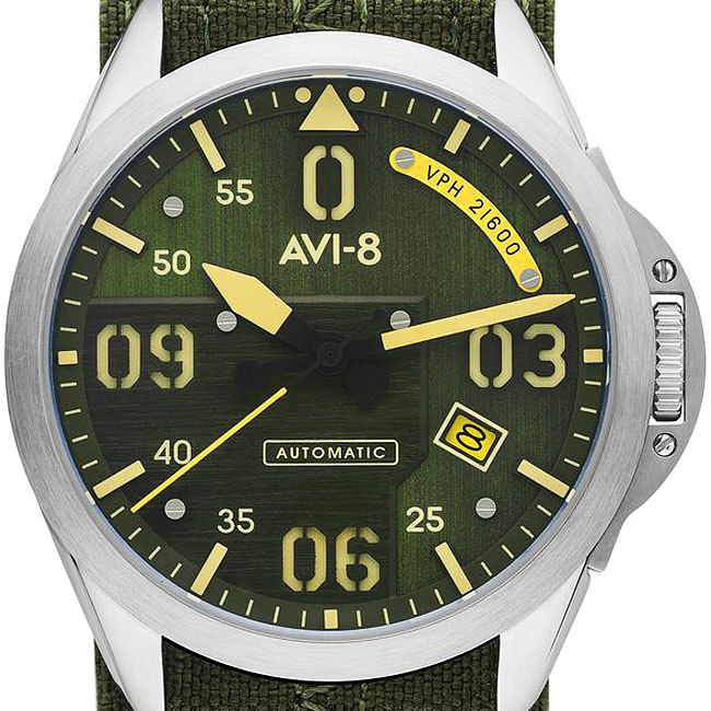 AVI-8 Mustang P-51 Bottisham AV-469-02 - automatic watches
