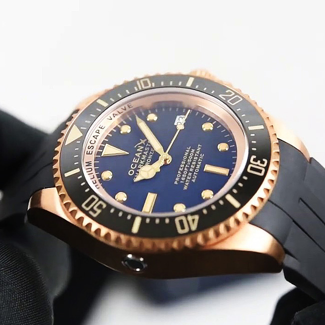 Ocean X Sharkmaster Bronze SMB511 - automatic watches divers