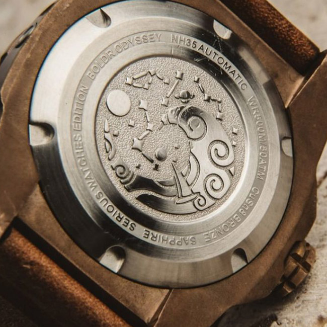 boldr odyssey bronze blue conteenium 17