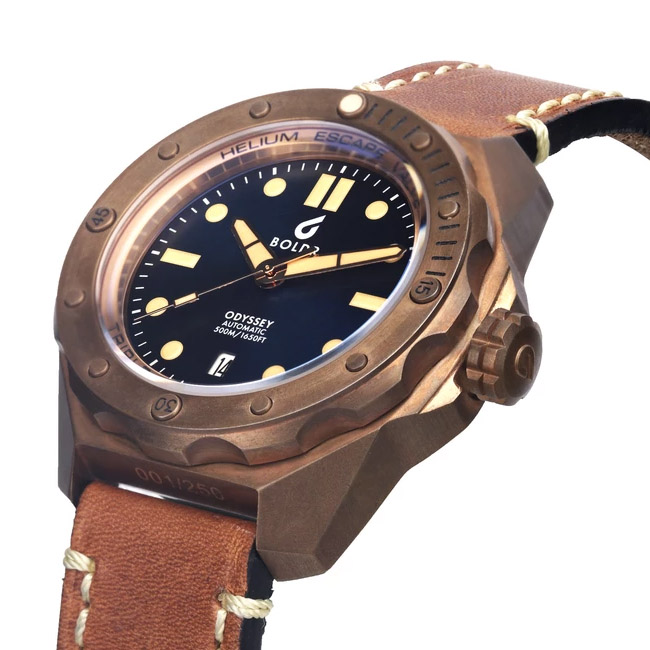 boldr odyssey bronze blue conteenium 5
