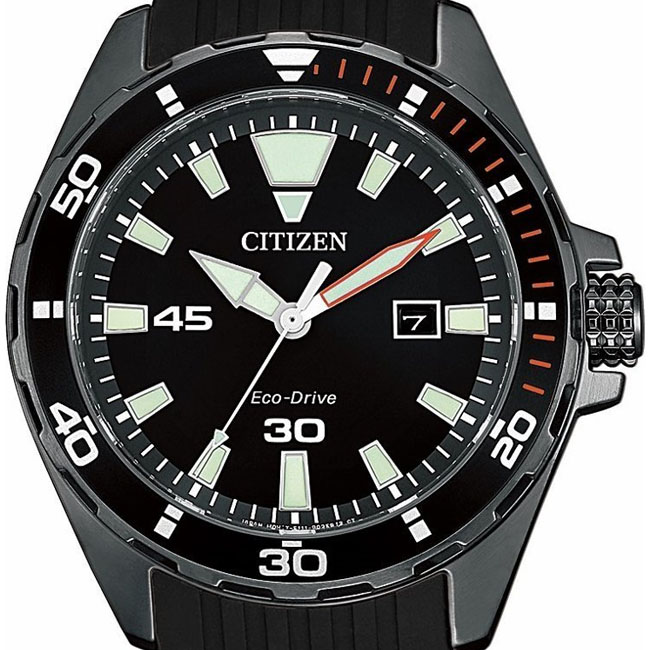 シチズン　腕時計 ダイバーズ エコ・ドライブ BM7455-11E　44mm Citizen Sport Eco-drive BM7455-11E - Quartz watches