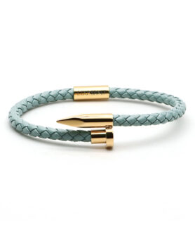 DUVERNET BRACELET SCREW LOVE BLUE GOLD