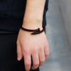 Bracelet Clou de coeur Onyx Rouge Conteenium 2