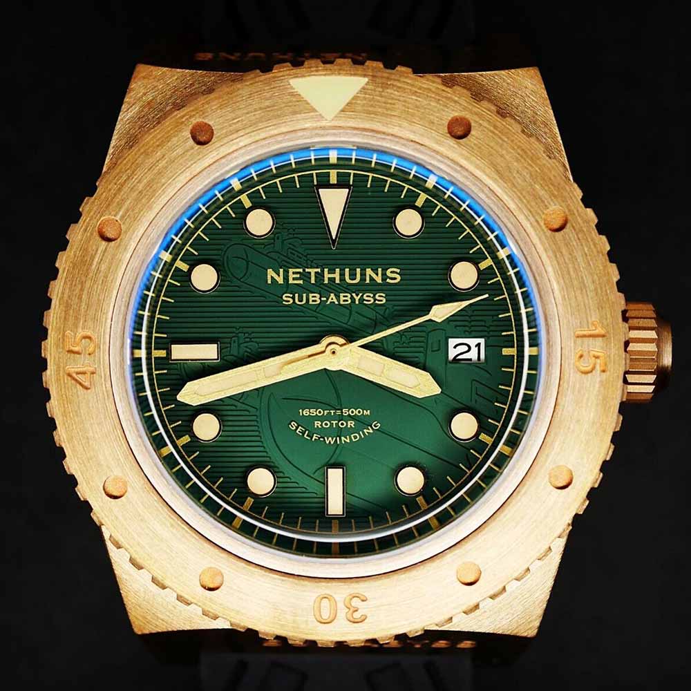 PC/タブレット タブレット Nethuns Sub-Abyss Bronze SAB101 - automatic watches