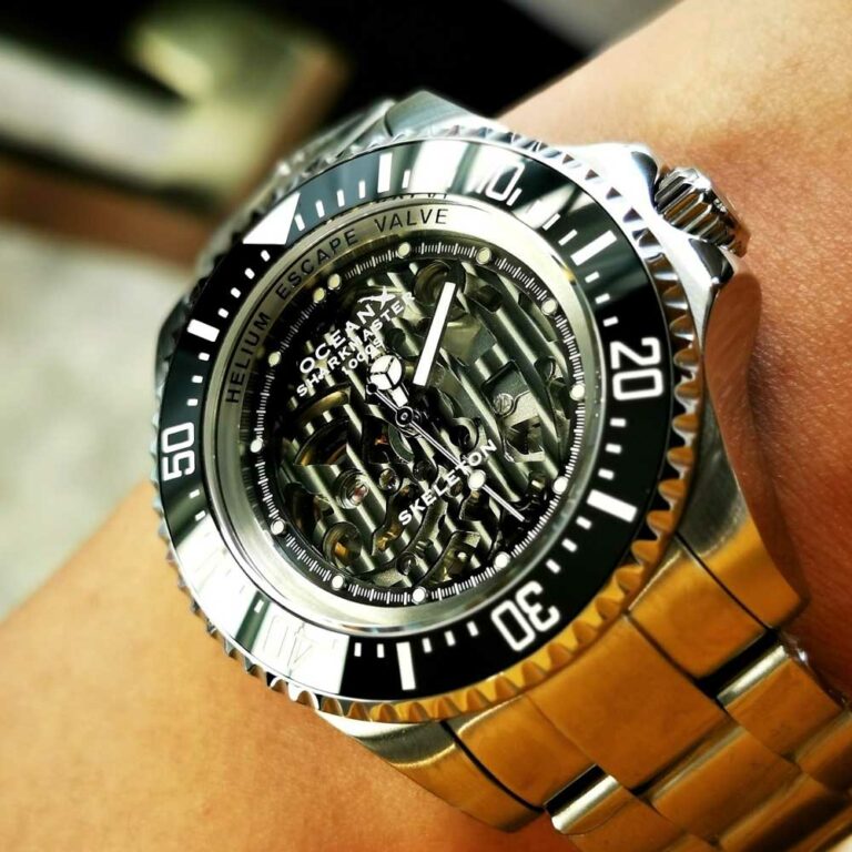 Ocean X Sharkmaster 1000 Skeleton SMS1011S Conteenium 3