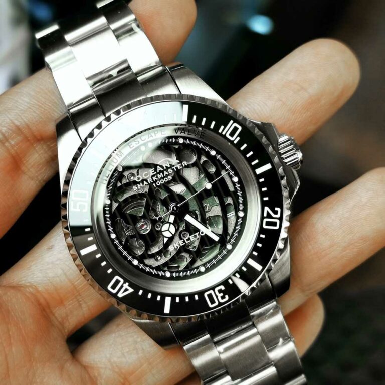 Ocean X Sharkmaster 1000 Skeleton SMS1011S - automatic watches