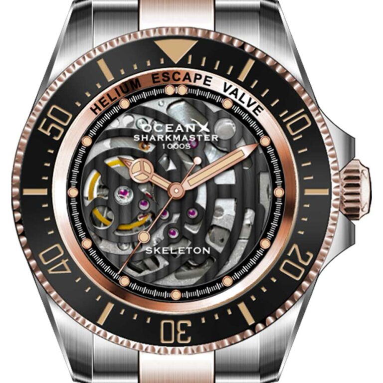 Ocean X Sharkmaster 1000 Skeleton SMS1031S - automatic watches
