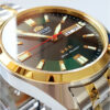 reloj automatico hombre orient 3 star ra ab0026e dial verde acero