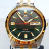reloj automatico hombre orient 3 star ra ab0026e dial verde acero 1