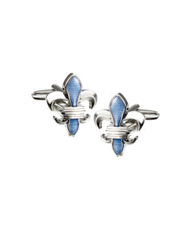 DUVERNET LILY FLOWER CUFFLINK