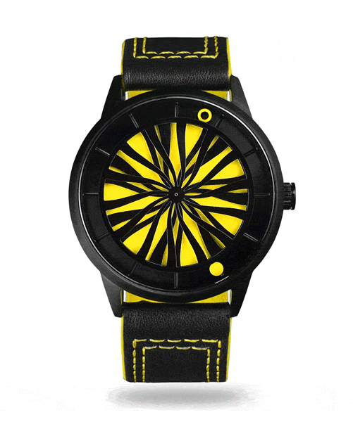 kinetic art watch