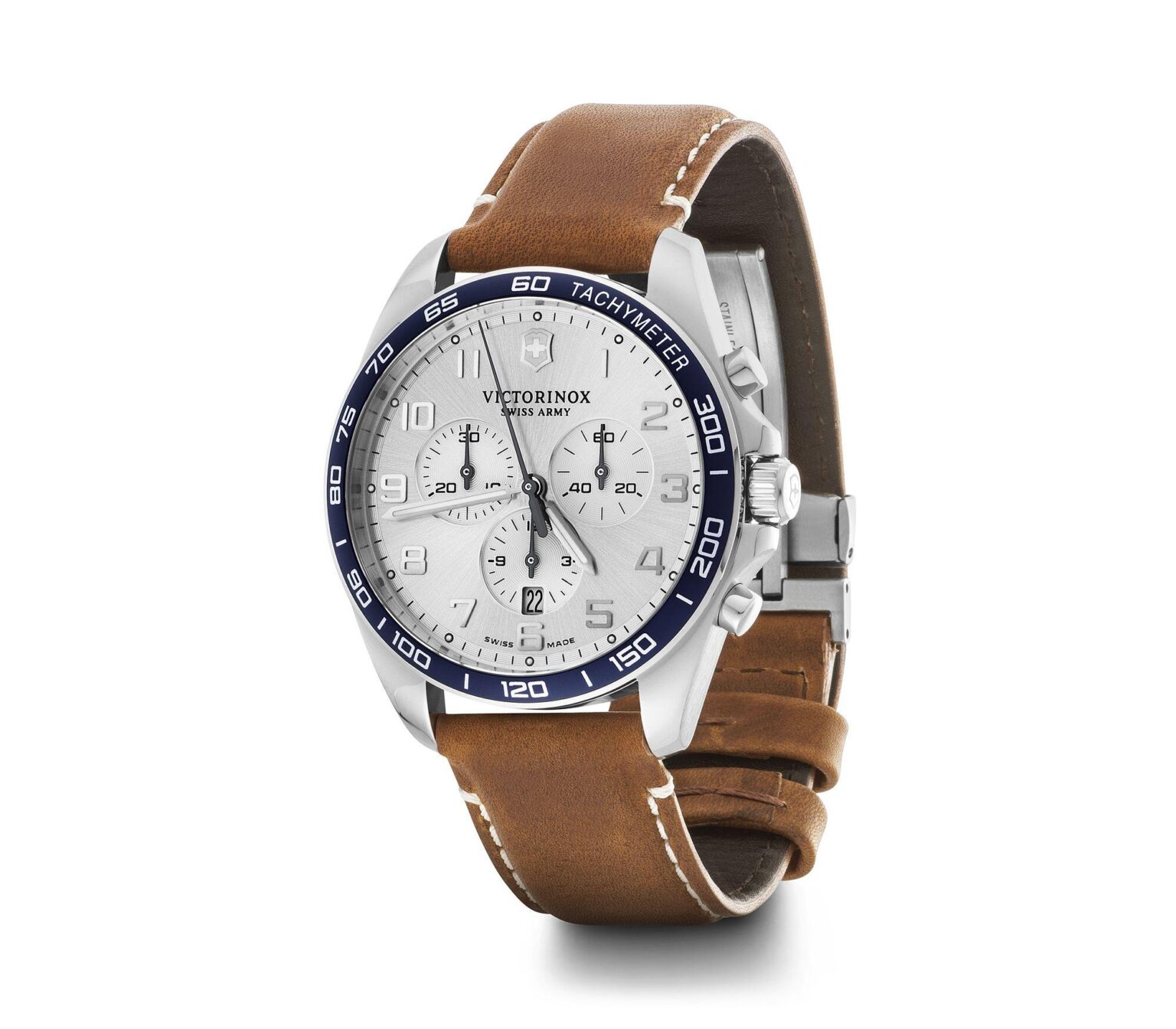 Victorinox FieldForce Sport Chrono – Orologio Uomo Al Quarzo, Cassa 42mm, Impermeabile 100m, Cinturino In Gomma Nera