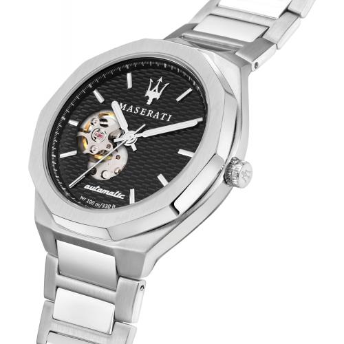 Maserati automatic watch R8821142001 W/SILVER DIAL BLUE ST