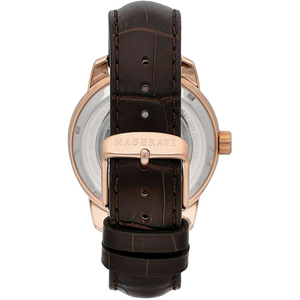 Maserati automatic watch R8821121001 BROWN DIAL STR