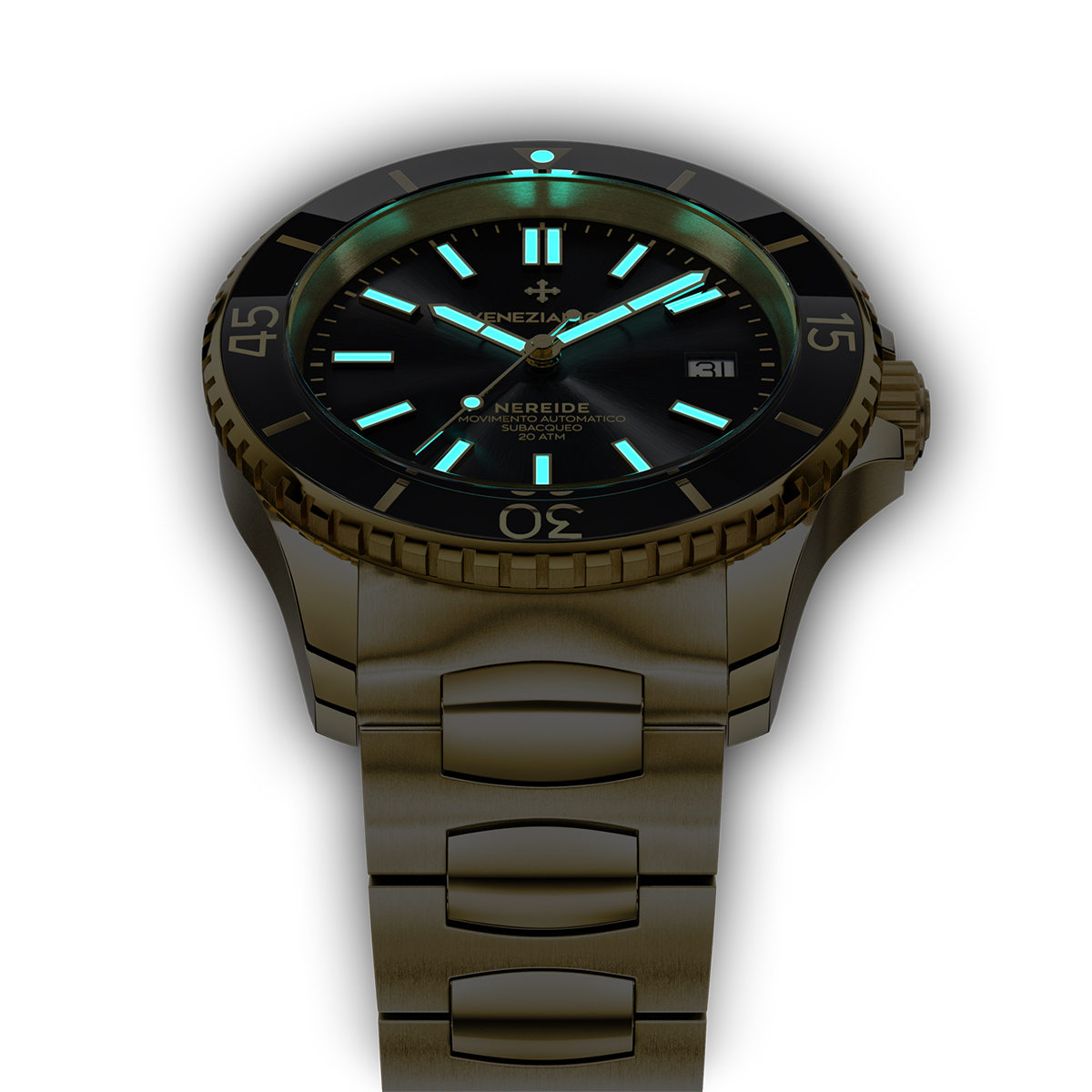Venezianico Nereide 42 Gold 3321508C - Automatic watches