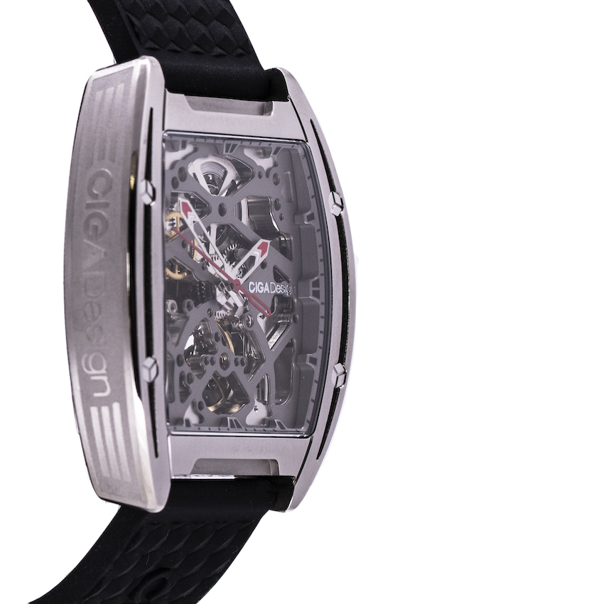 【新品】CAREERING PLACEBO 501 BLACK Zodiac ZMX-02 Racer Mens Black Dial Black Rubber Band Strap