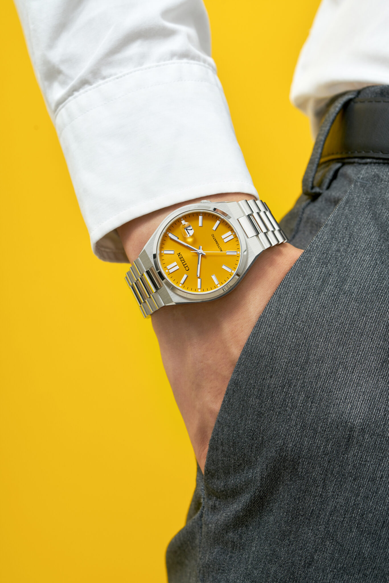 CITIZEN TSUYOSA YELLOW AUTOMATIC