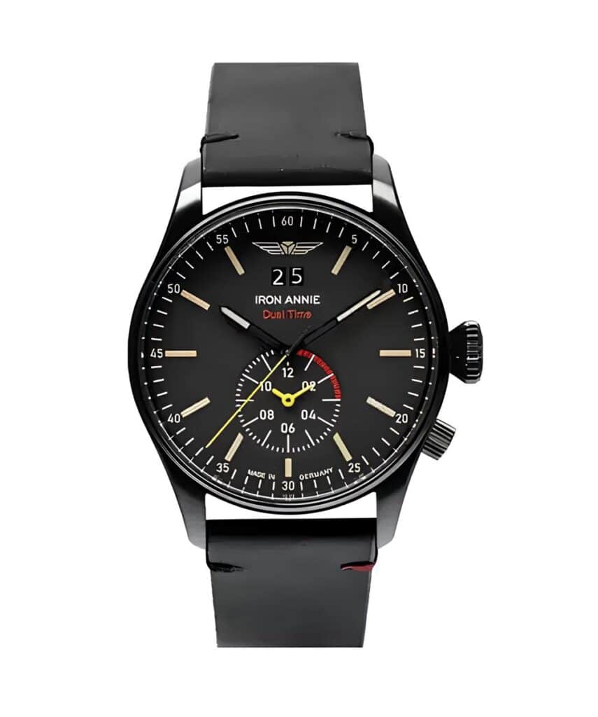 時計 Anne Iron Annie 5144-2 Flight Control Dual Time- quartz watch