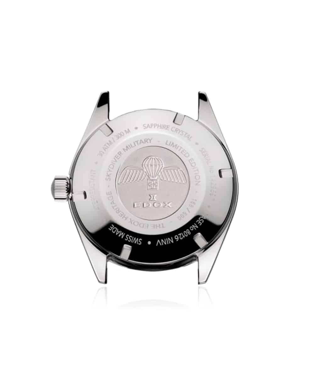 Edox Skydiver Date Automatic limited edition 80126-357RNM-NIRB
