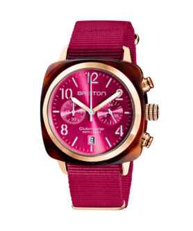 BRISTON CLUBMASTER CLASSIC ACETATE GOLD PINK