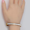 BRACELET HARENA ACIER DORE 3