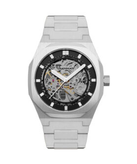 EARNSHAW SKELETON AUTOMATIC SMOKE GREY
